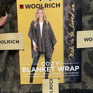 Woolrich One Size Cozy Blanket Wrap